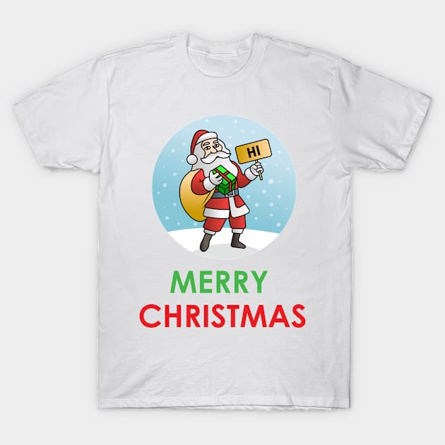 Merry Christmas T-Shirt by ManojTdesign